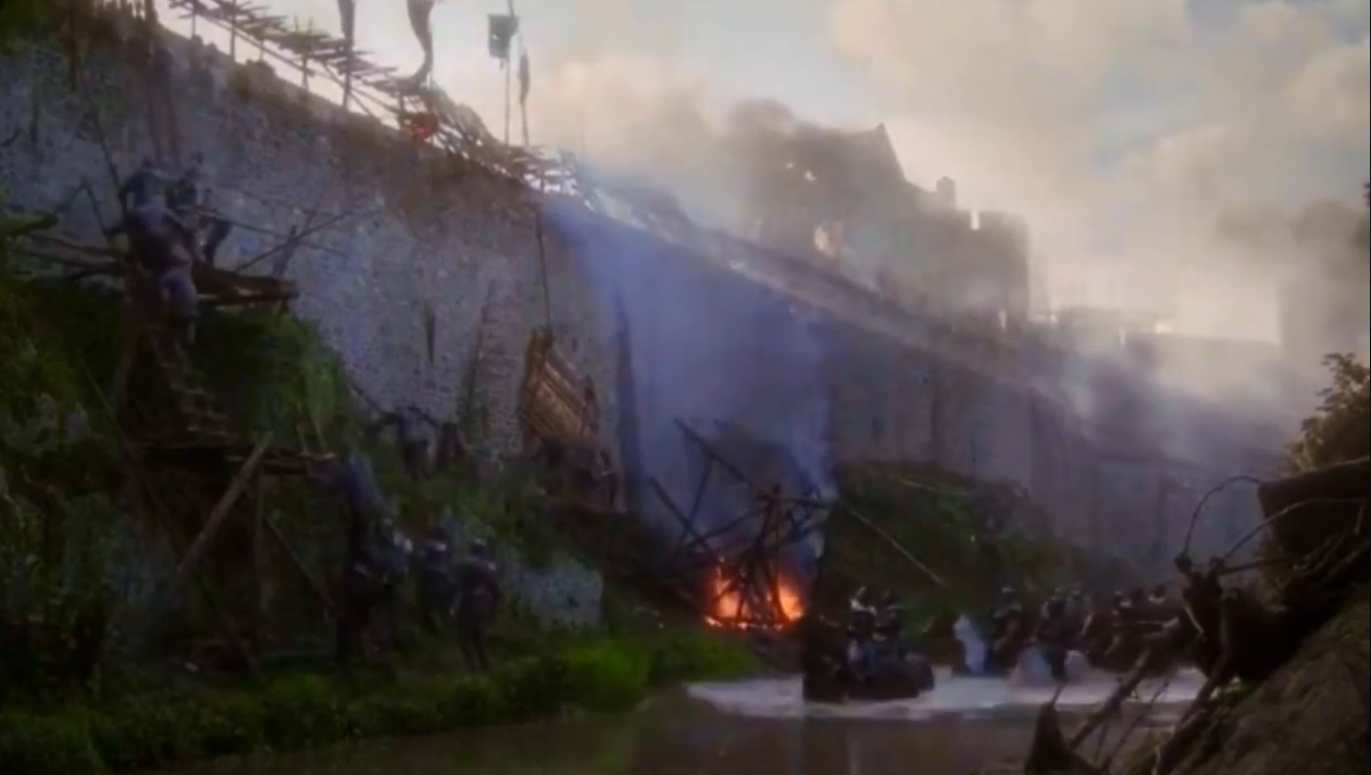So much for the moat